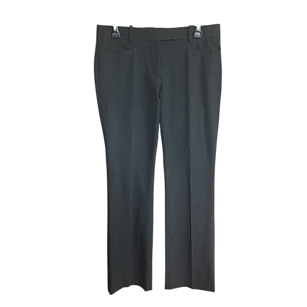 GAP Dark Grey Charcoal Modern Boot Dress Pants Trousers Women’s Size 4 Long